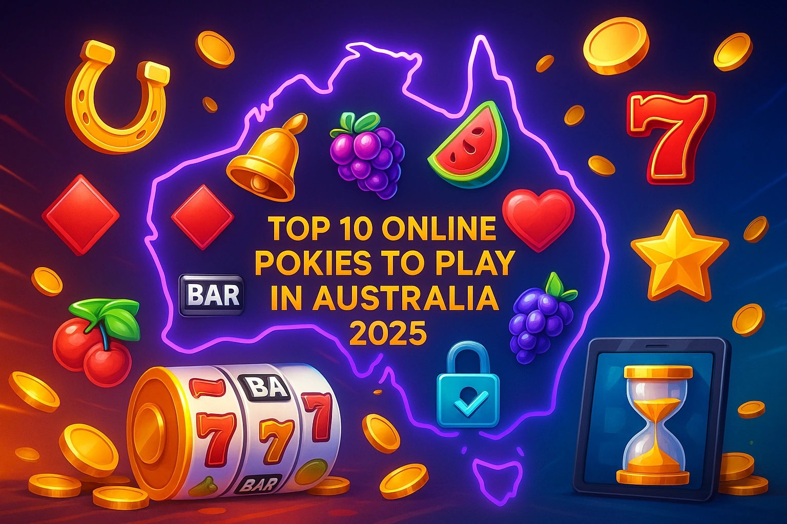 Top 10 Online Pokies to Play in Australia 2025