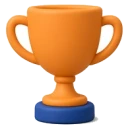 Orange trophy
