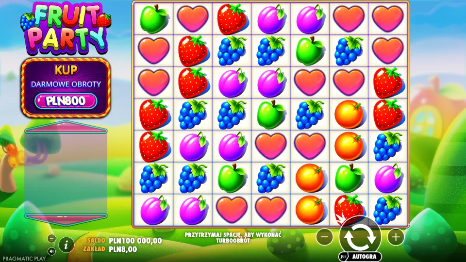 Fruit Party, game screen Fruit Party, game screen