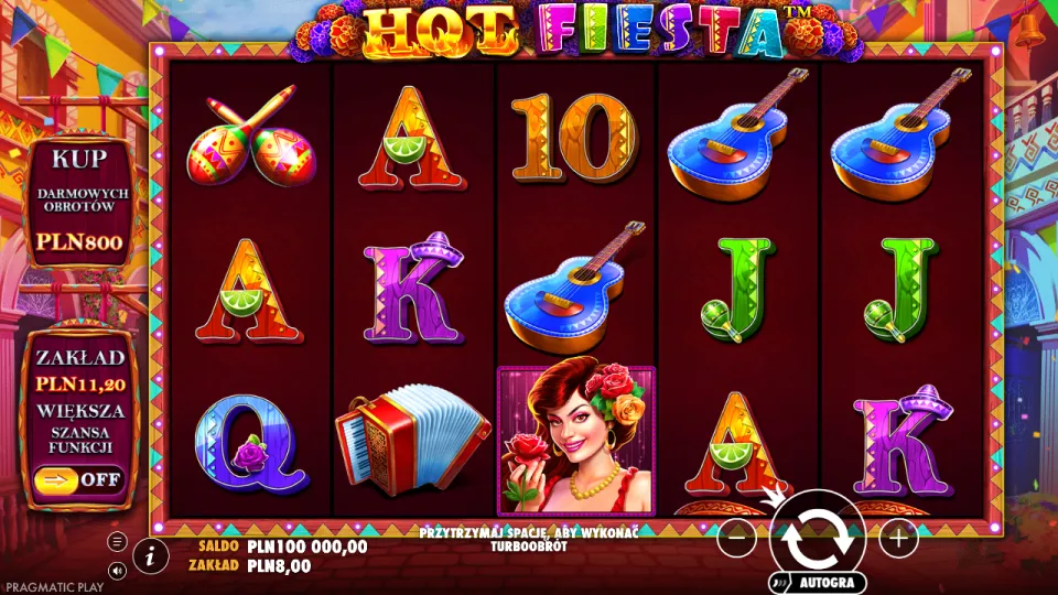 Hot Fiesta, game screen Hot Fiesta, game screen