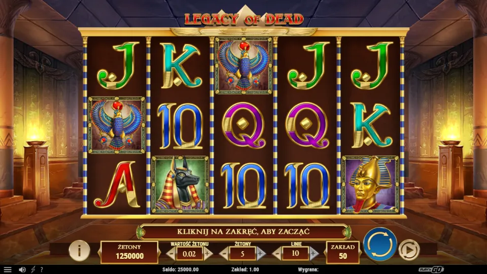 Legacy of Dead, game screen
