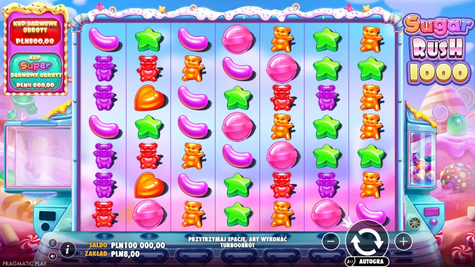 Sugar Rush 1000, game screen Sugar Rush 1000, game screen
