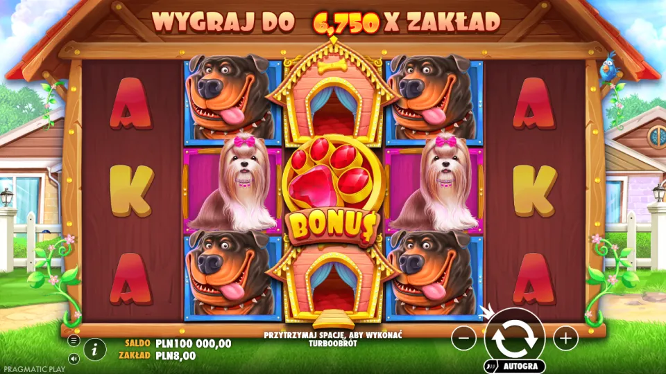 The Dog House, game screen The Dog House, game screen