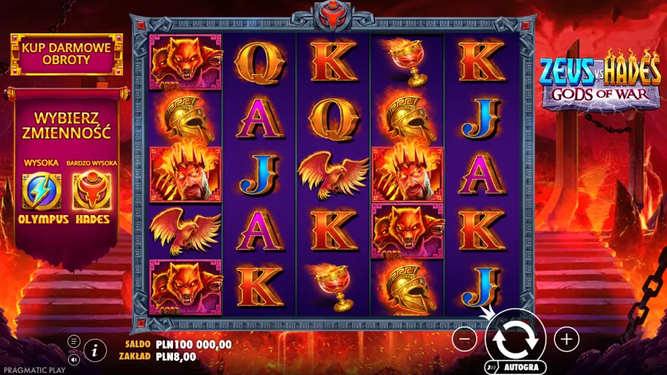 Zeus vs Hades: Gods of War, game screen Zeus vs Hades: Gods of War, game screen